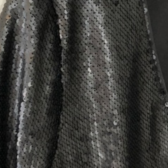 NWT Black Cocktail Sequined Dress S - Picture 4 of 7